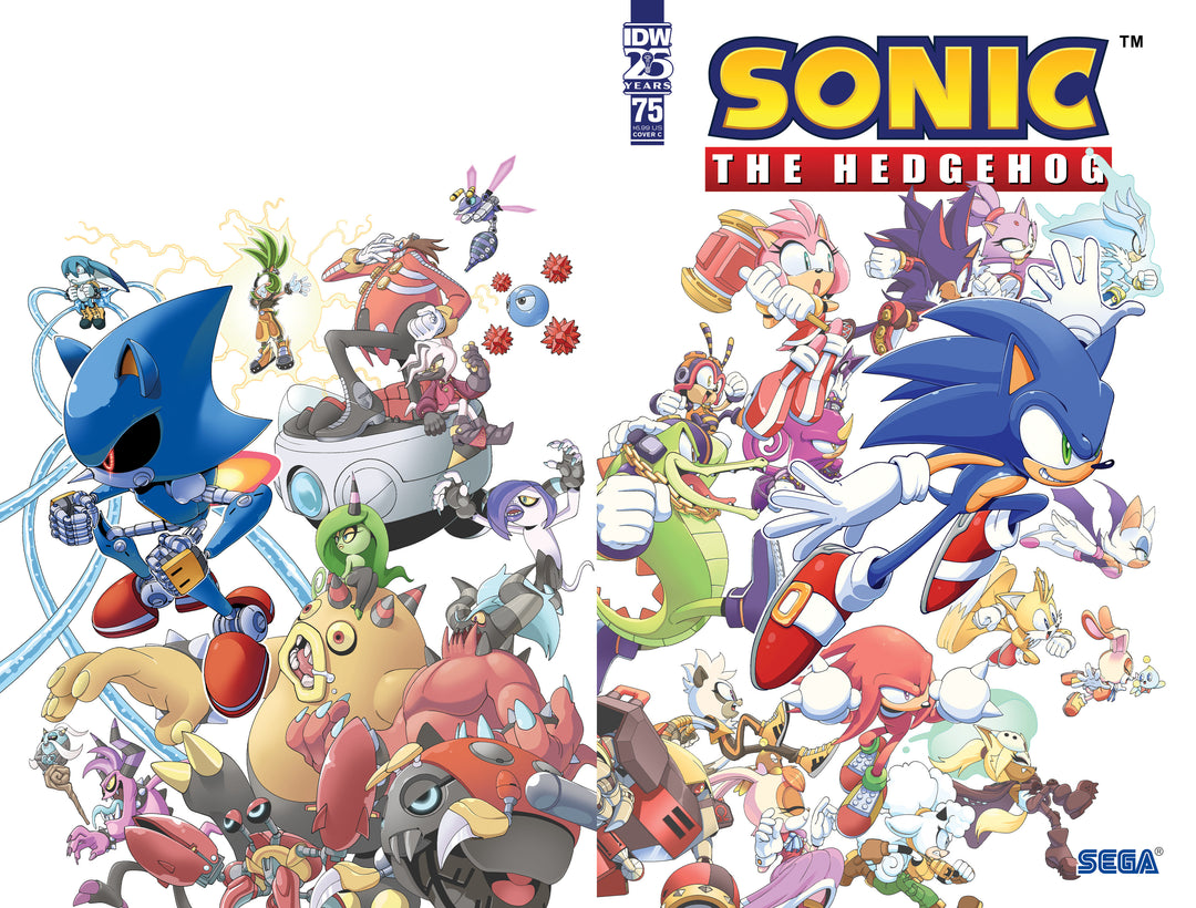Sonic The Hedgehog #75 Cover C (Thomas)