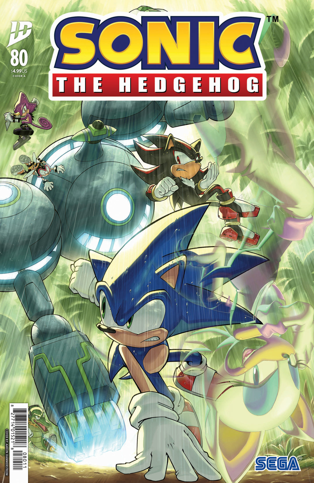 Sonic The Hedgehog #80 Cover A Hammerstrom