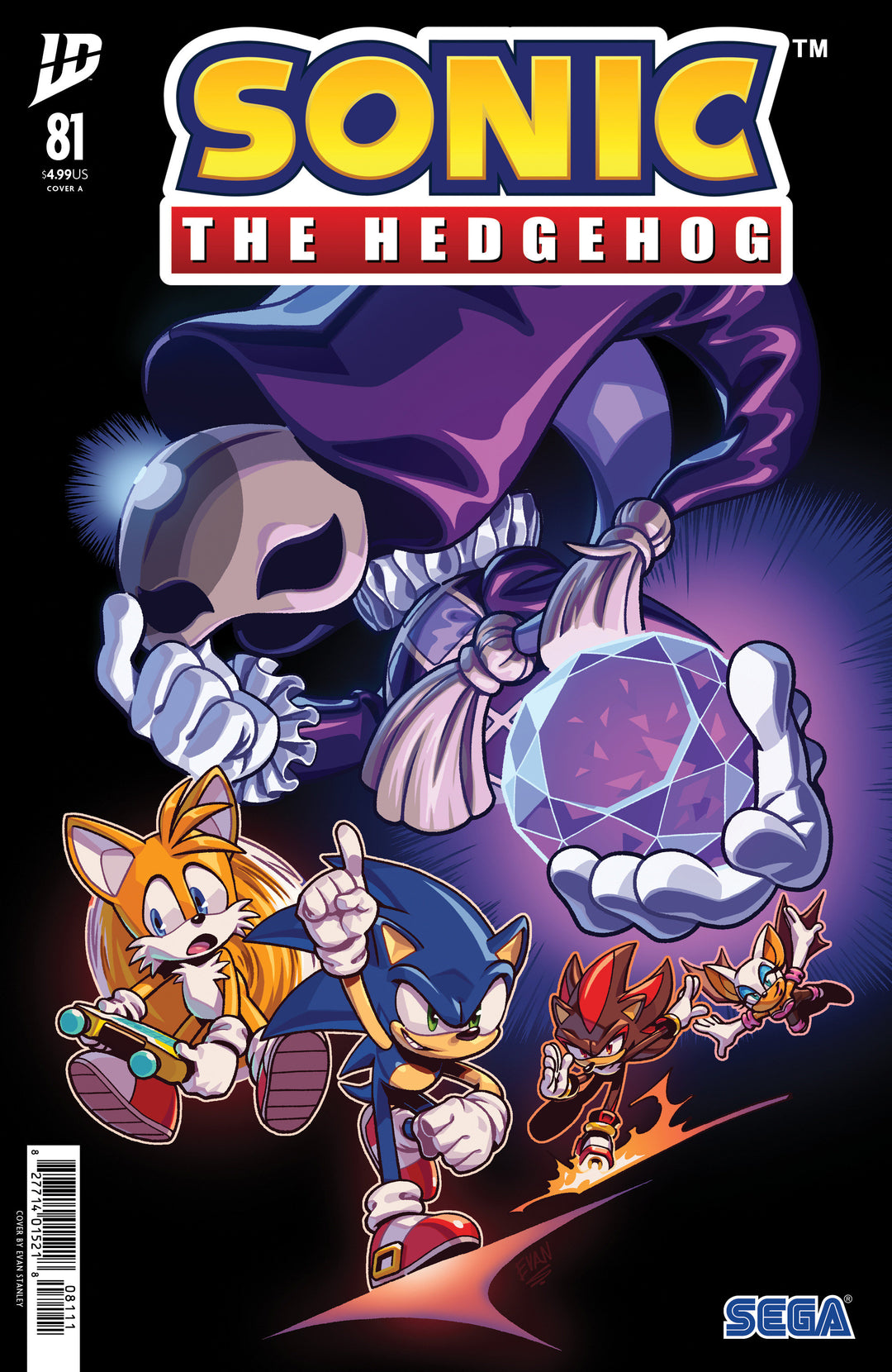 Sonic The Hedgehog #81 Cover A Stanley