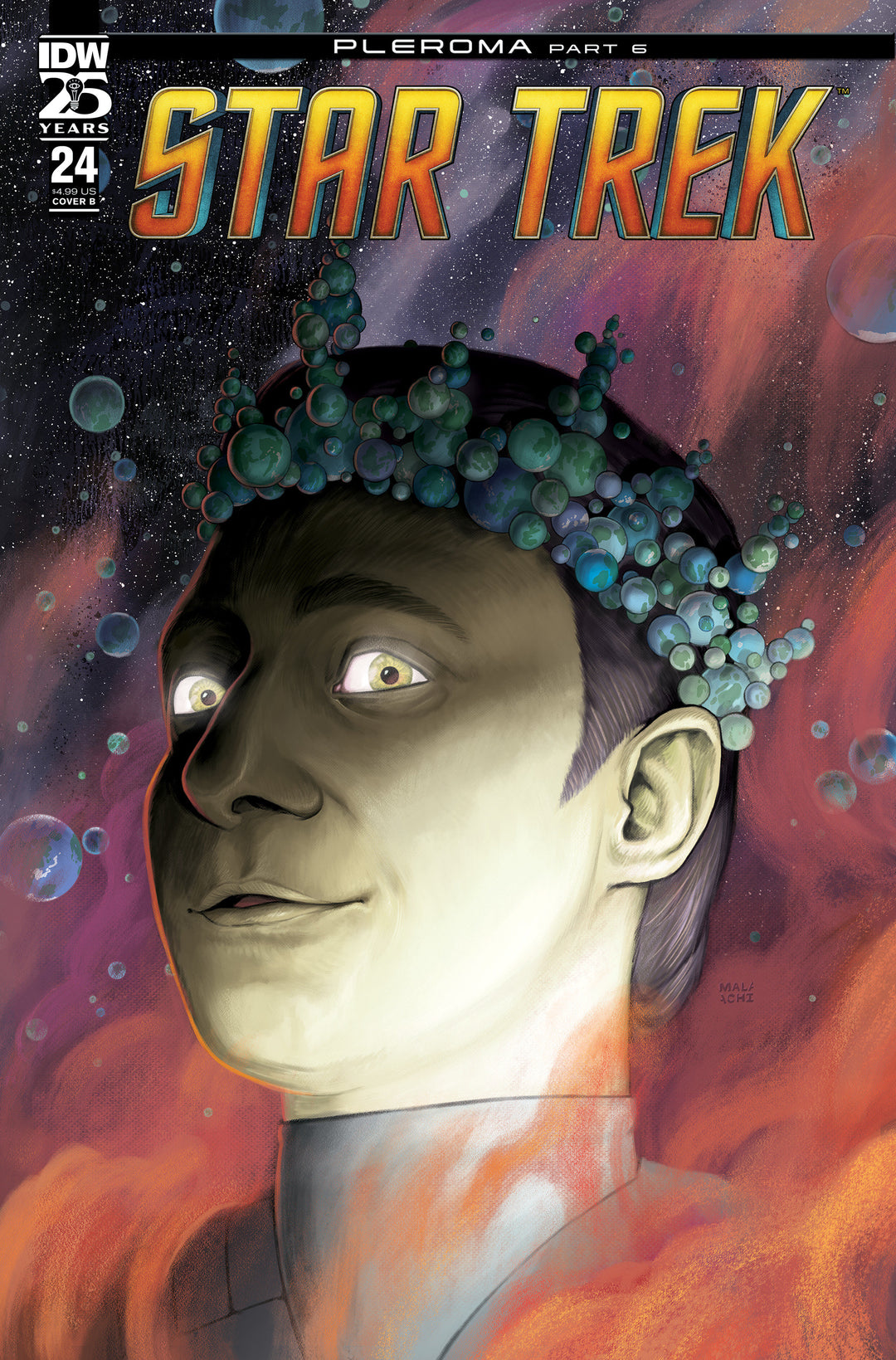 Star Trek #24 Cover B (Ward)