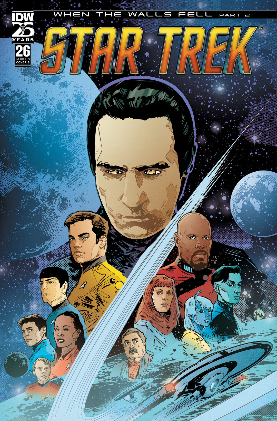 Star Trek #26 Cover B (Hernandez)