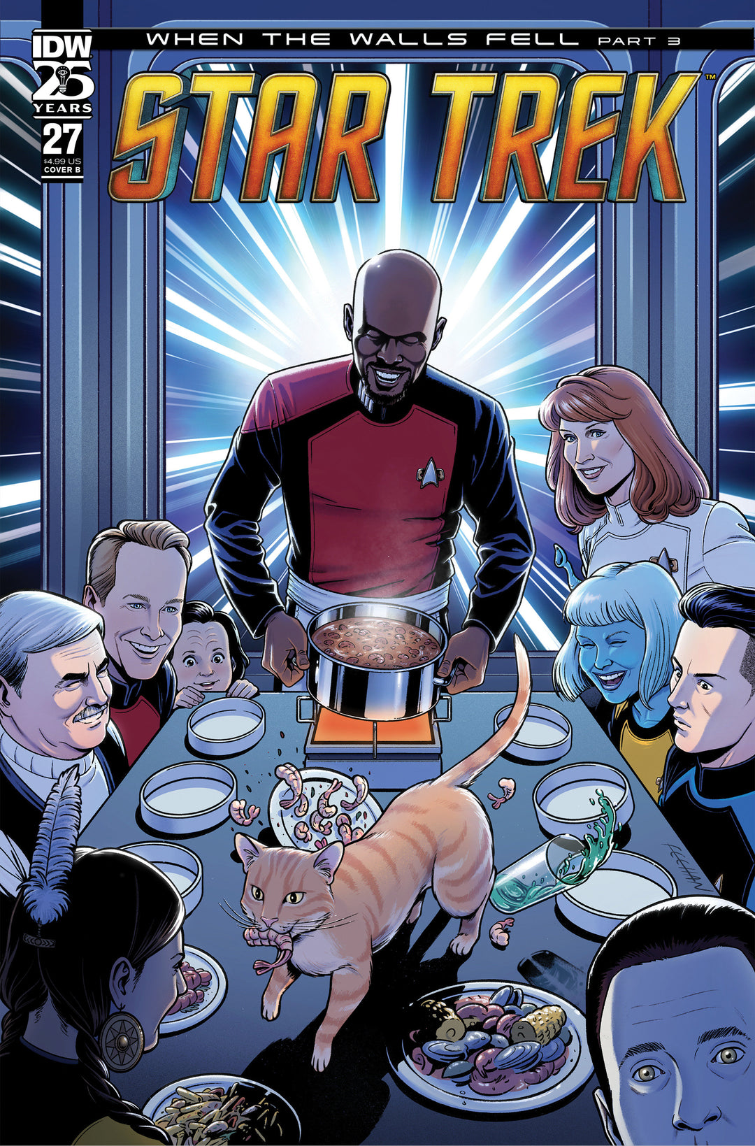 Star Trek #27 Cover B (Feehan)