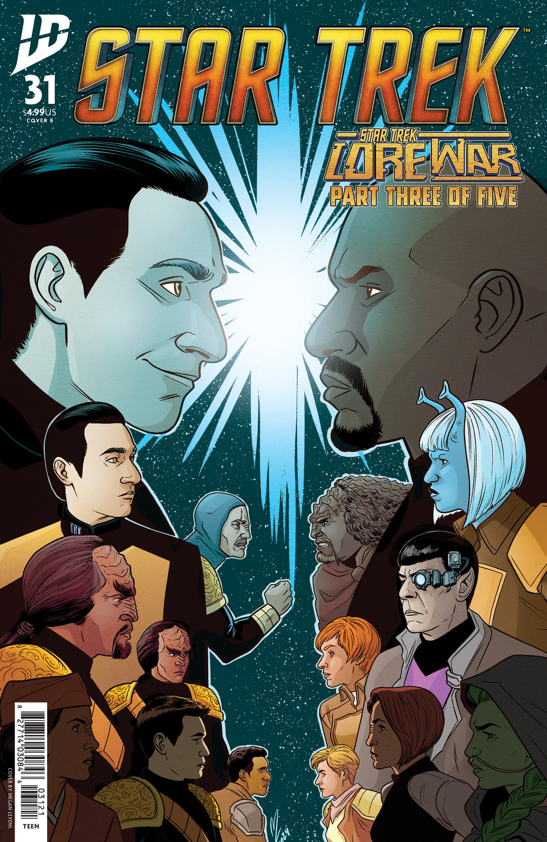 Star Trek #31 Cover B Levens