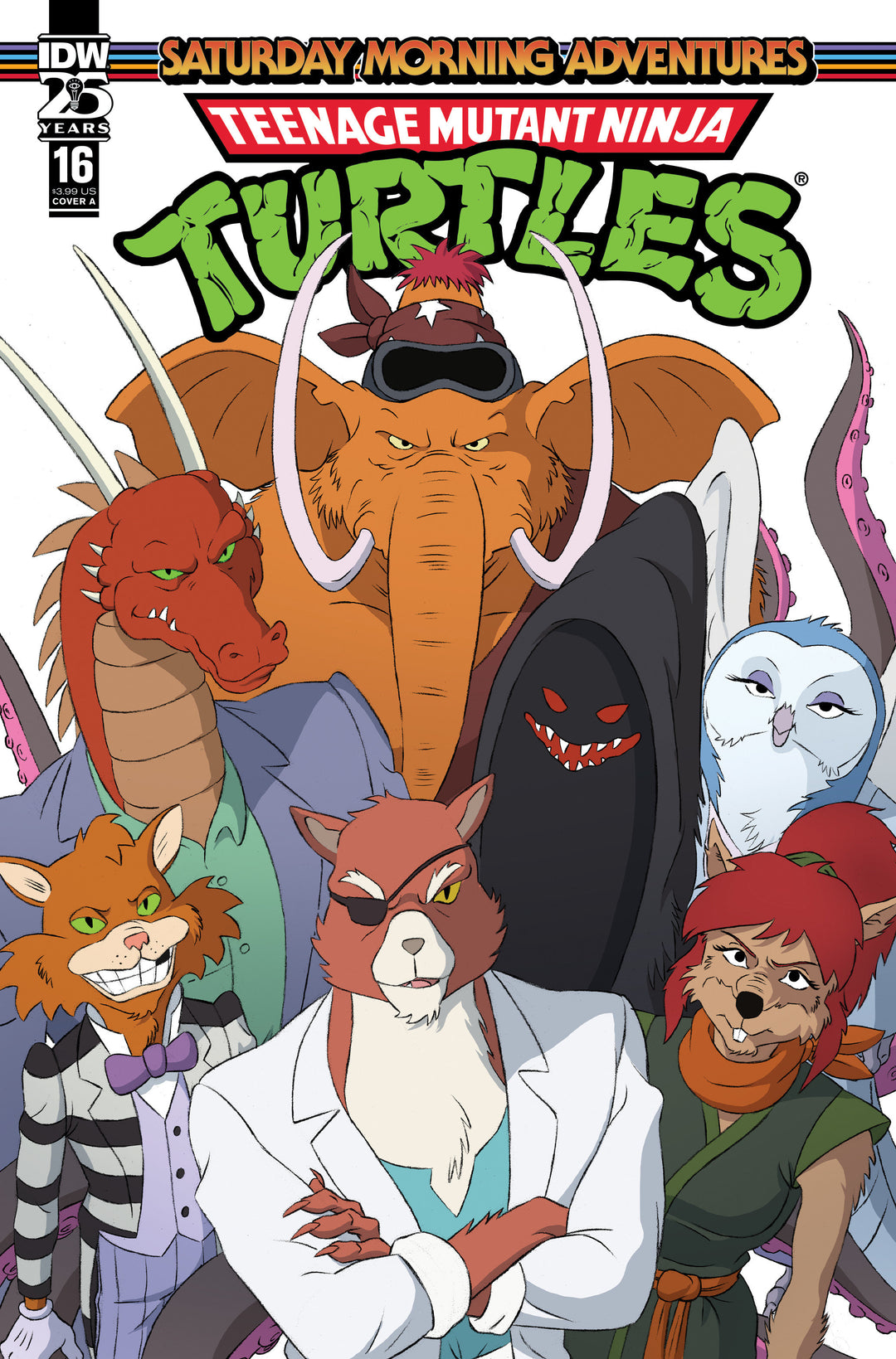 Teenage Mutant Ninja Turtles Saturday Morning Adventures #16 Cover A (Schoening)