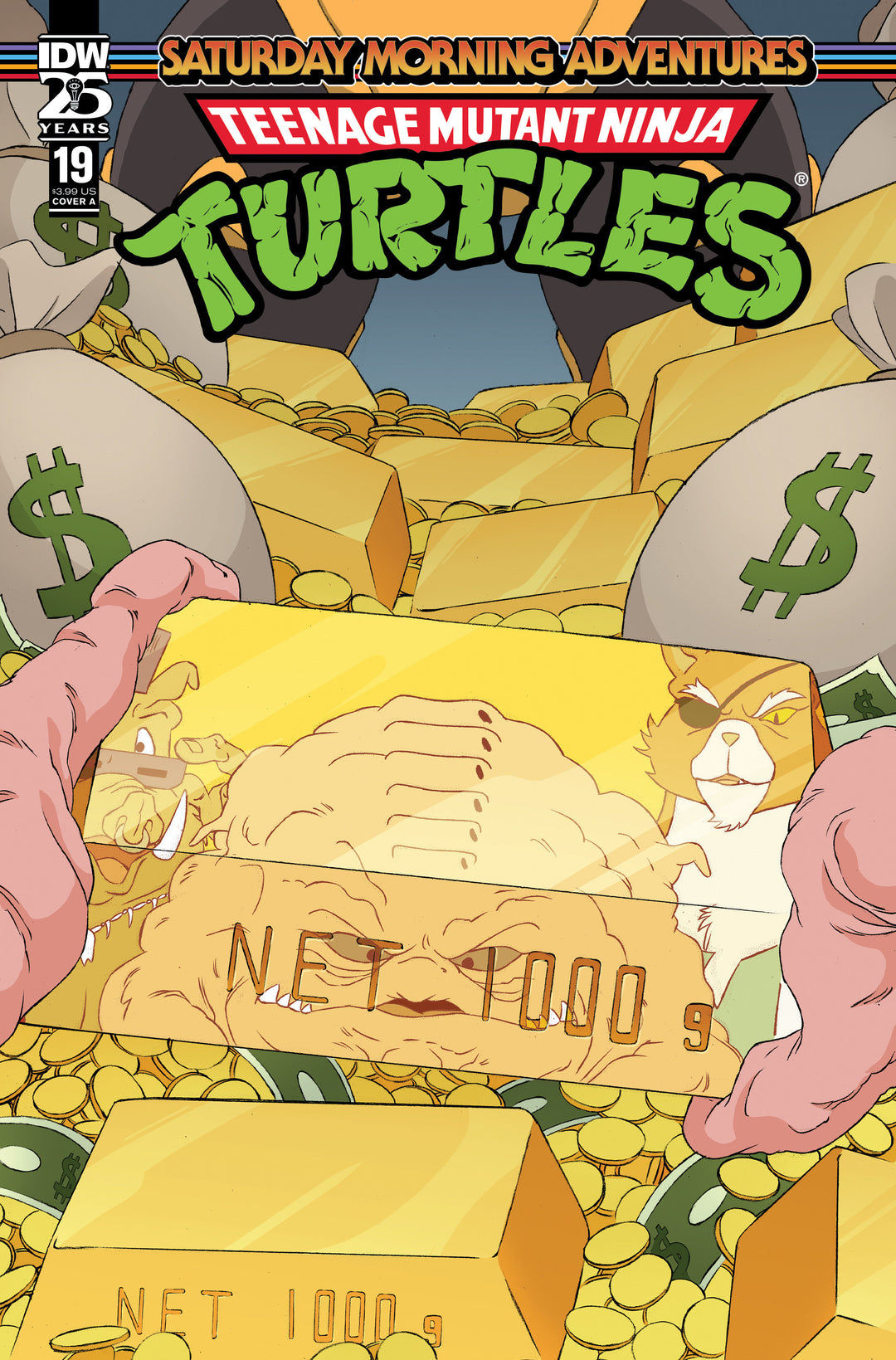 Teenage Mutant Ninja Turtles Saturday Morning Adventures #19 Cover A (Schoening)