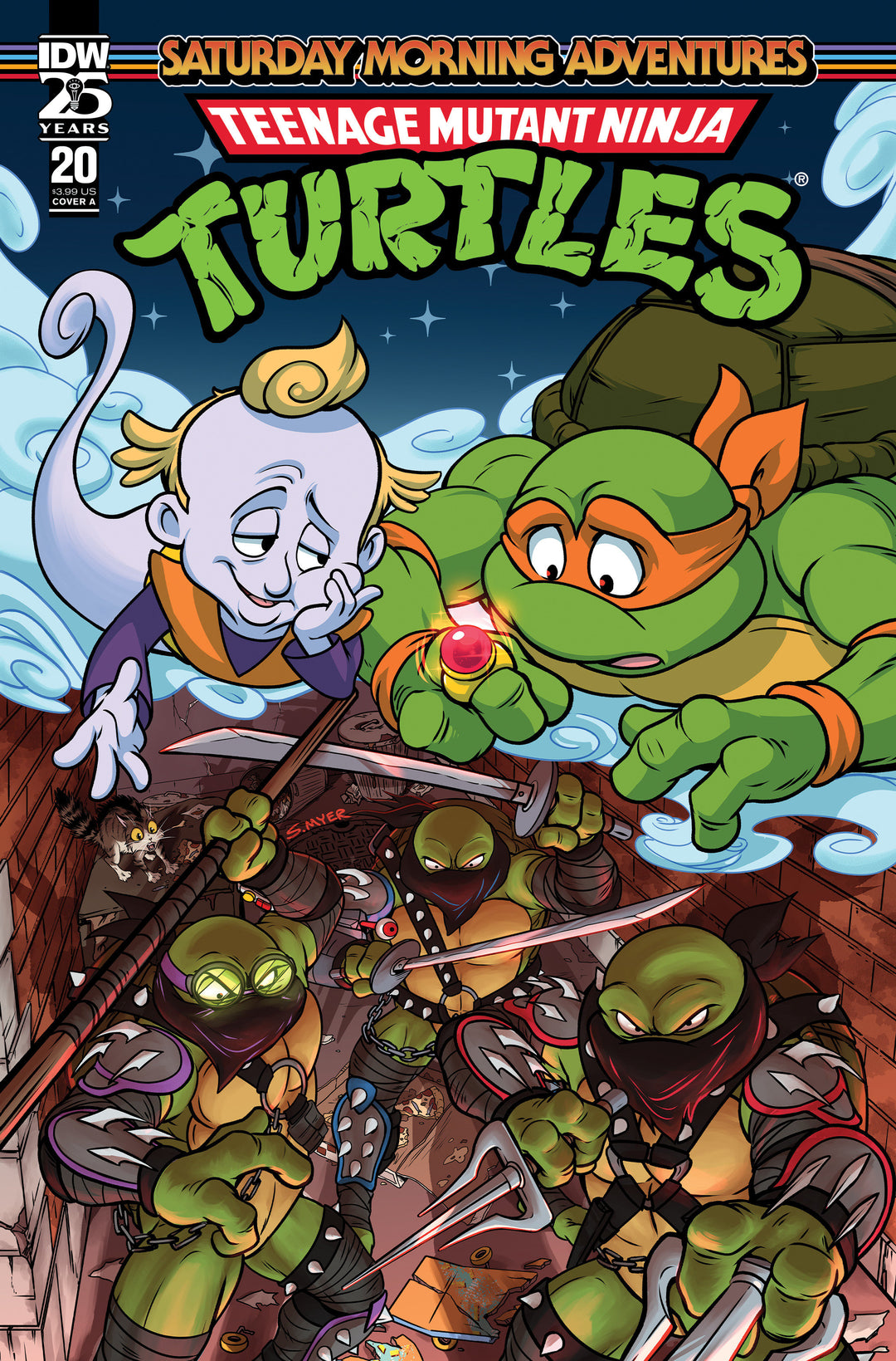 Teenage Mutant Ninja Turtles Saturday Morning Adventure #20 Cover A Myer