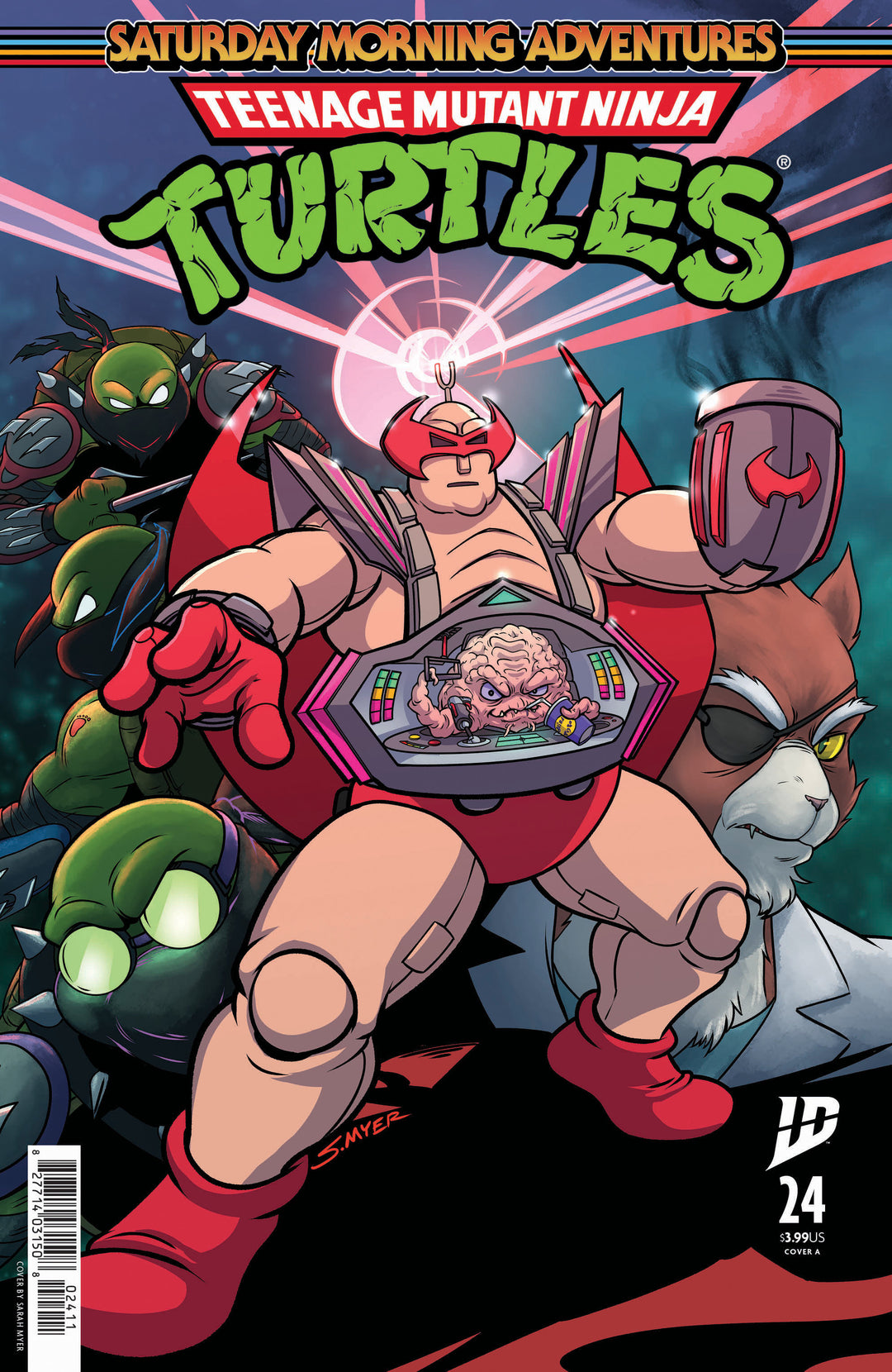Teenage Mutant Ninja Turtles Saturday Morning Adventures #24 Cover A Myer