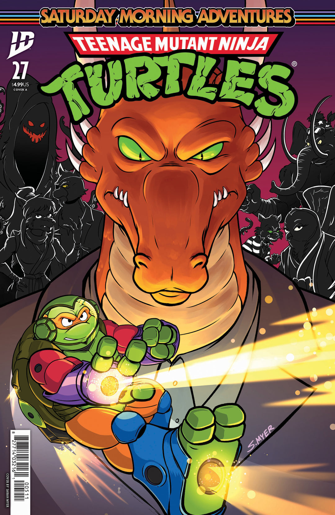 Teenage Mutant Ninja Turtles Saturday Morning Adventures #27 Cover A Myer