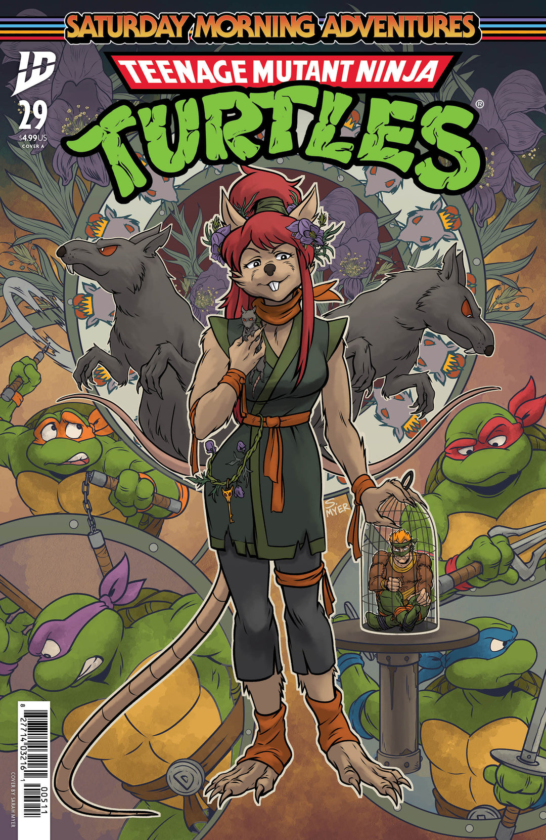 Teenage Mutant Ninja Turtles Saturday Morning Adventures #29 Cover A Myer