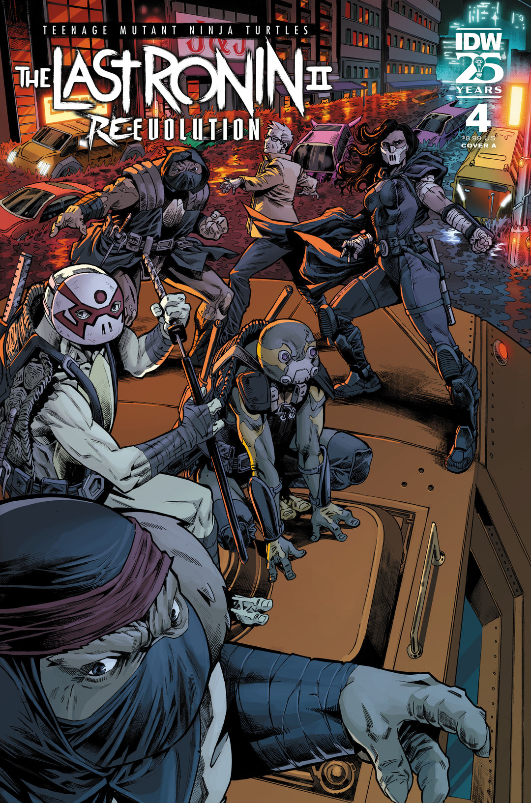 Teenage Mutant Ninja Turtles Last Ronin II Re-Evolution #4 Cover A Escorzas