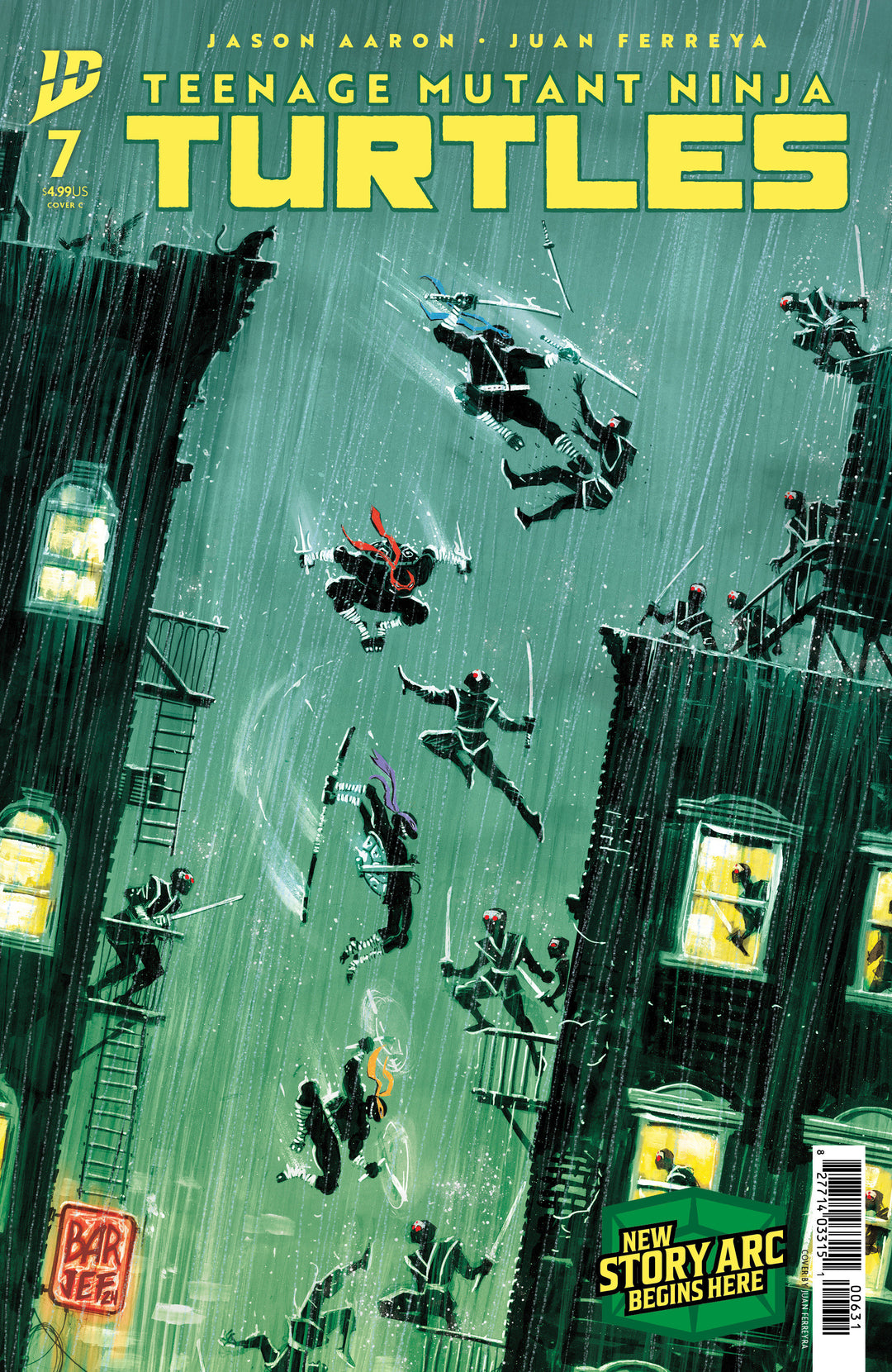 Teenage Mutant Ninja Turtles 2024 #7 Cover C Ferreyra