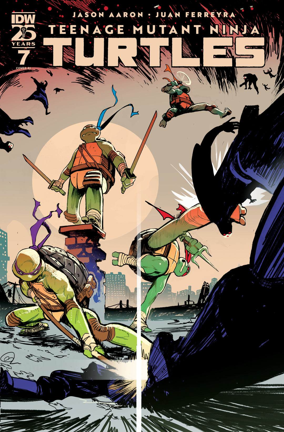 Teenage Mutant Ninja Turtles 2024 #7 25 Copy Rivas Variant Edition