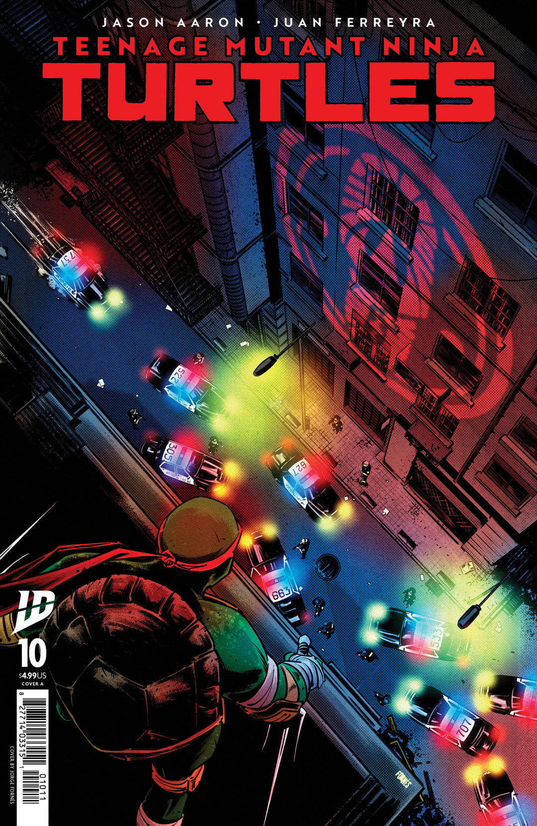 Teenage Mutant Ninja Turtles #10 Cover A Fornés