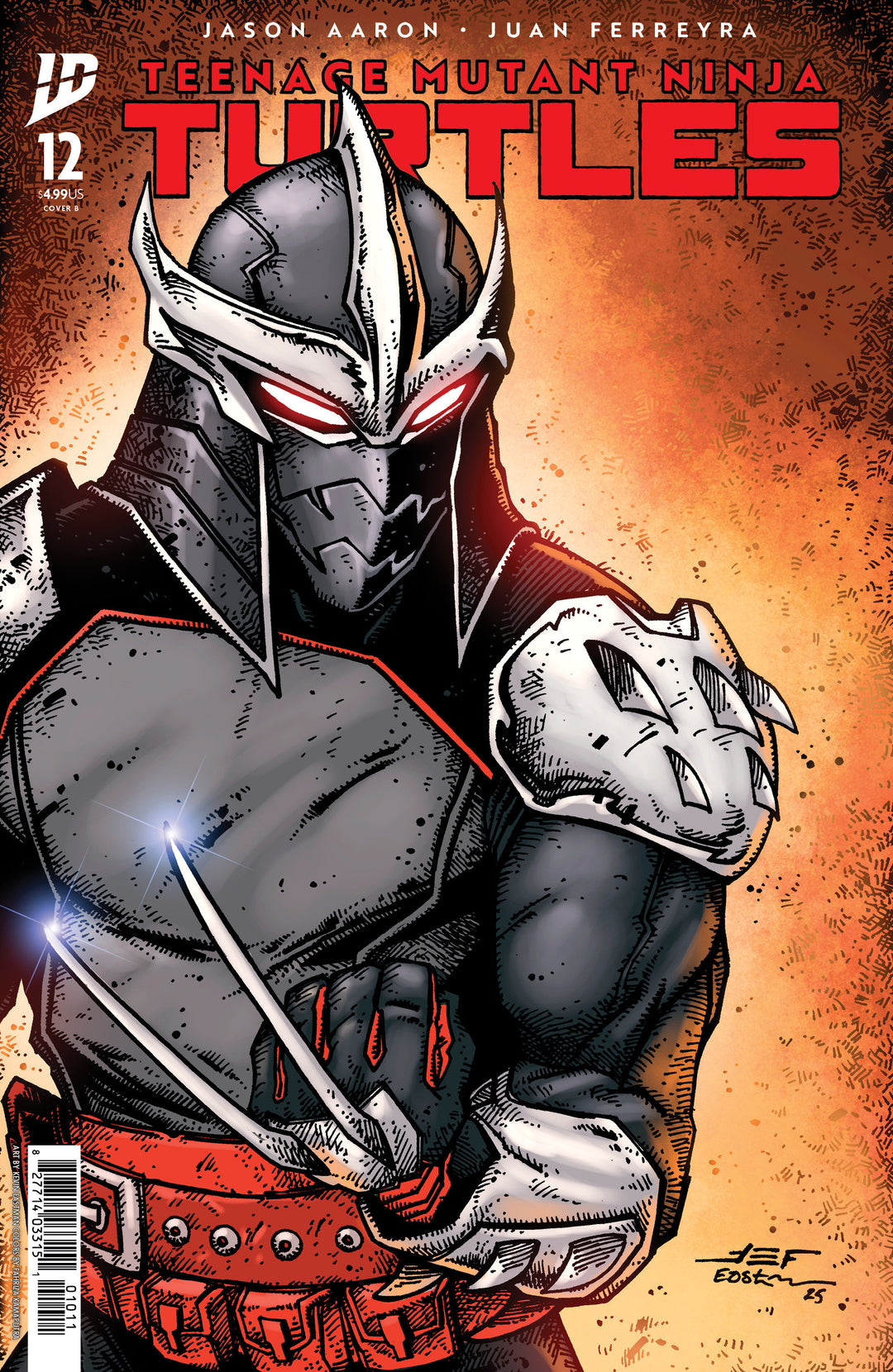 Teenage Mutant Ninja Turtles #12 Cover B Eastman