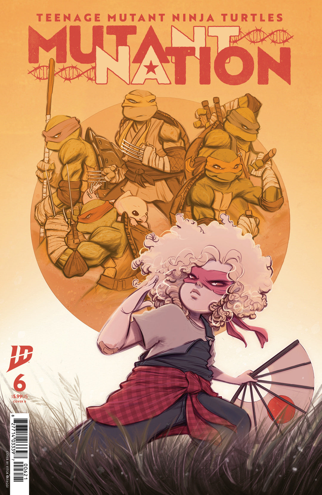 Teenage Mutant Ninja Turtles Mutant Nation #6 Cover B Cafaggi