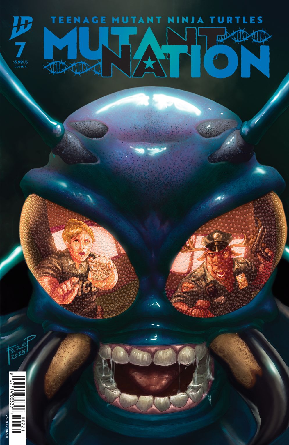 Teenage Mutant Ninja Turtles Mutant Nation #7 Cover B Pe