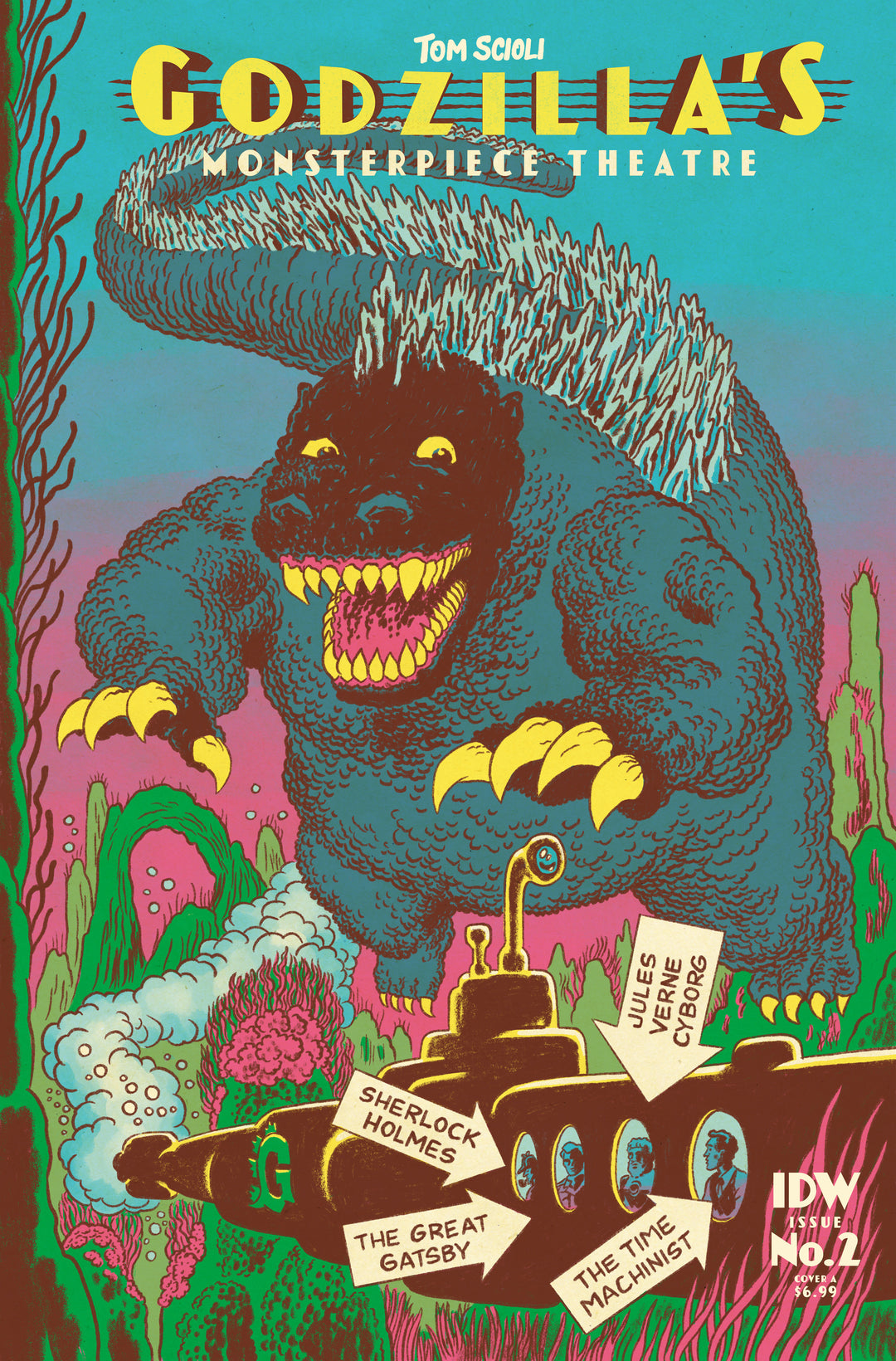 Godzilla Monsterpiece Theatre #2 Cover A (Scioli)