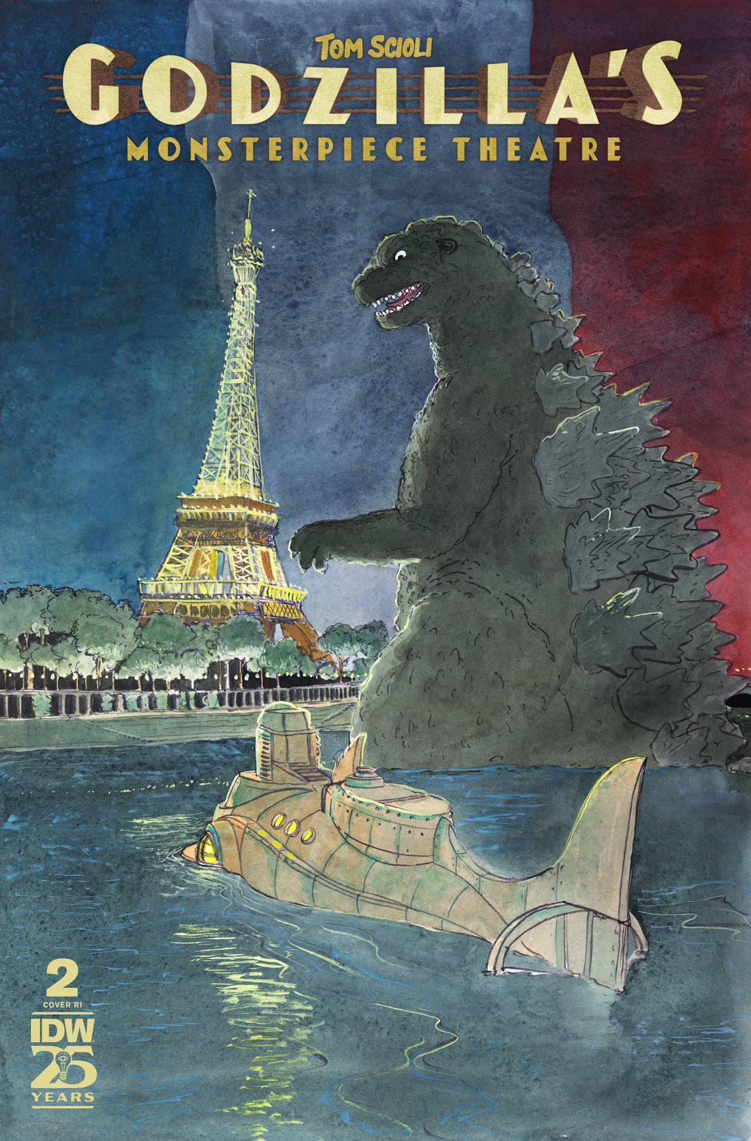 Godzilla Monsterpiece Theatre #2 10 Copy Cover (Horvath)