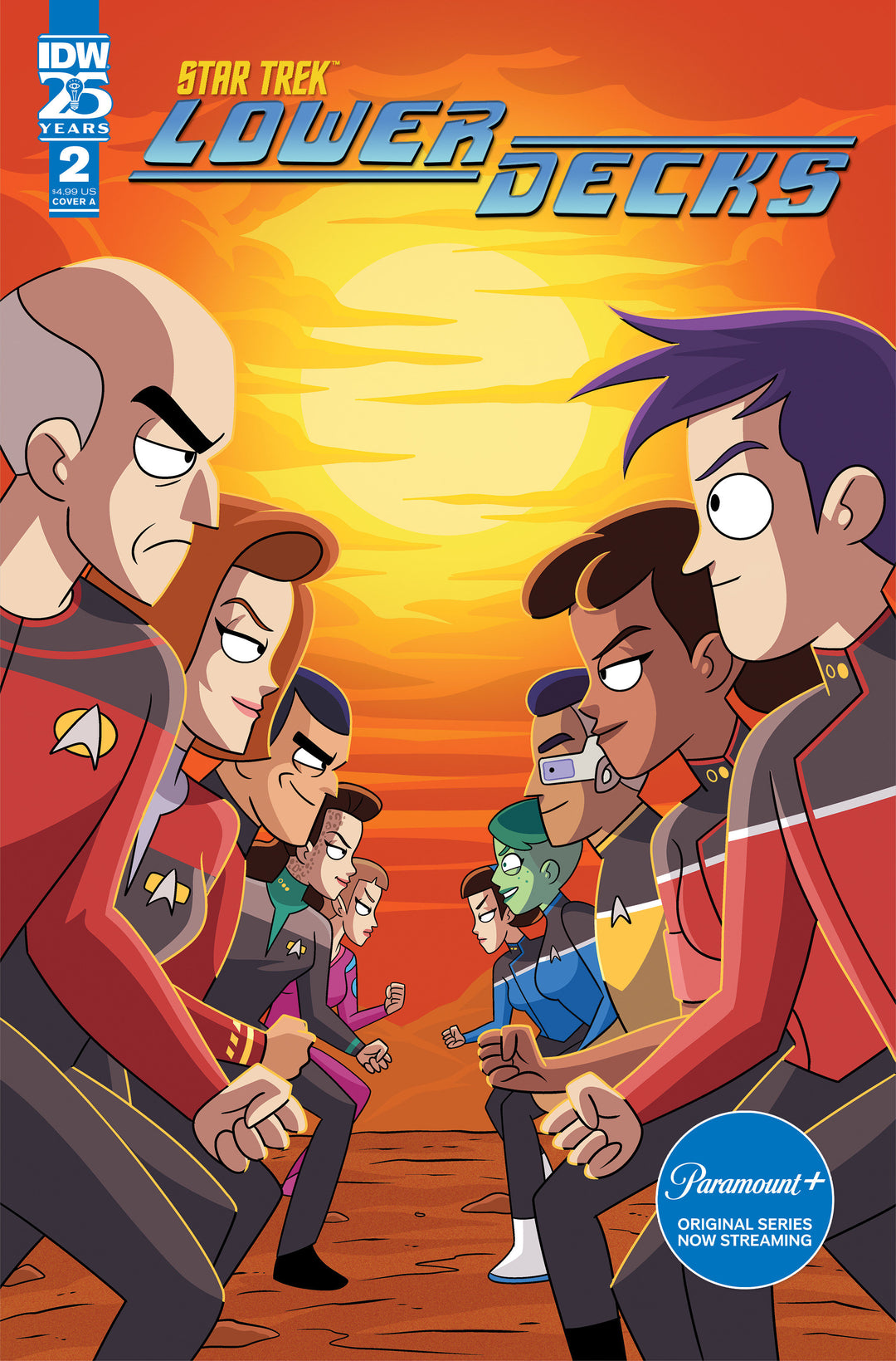 Star Trek Lower Decks #2 Cover A (Charm)