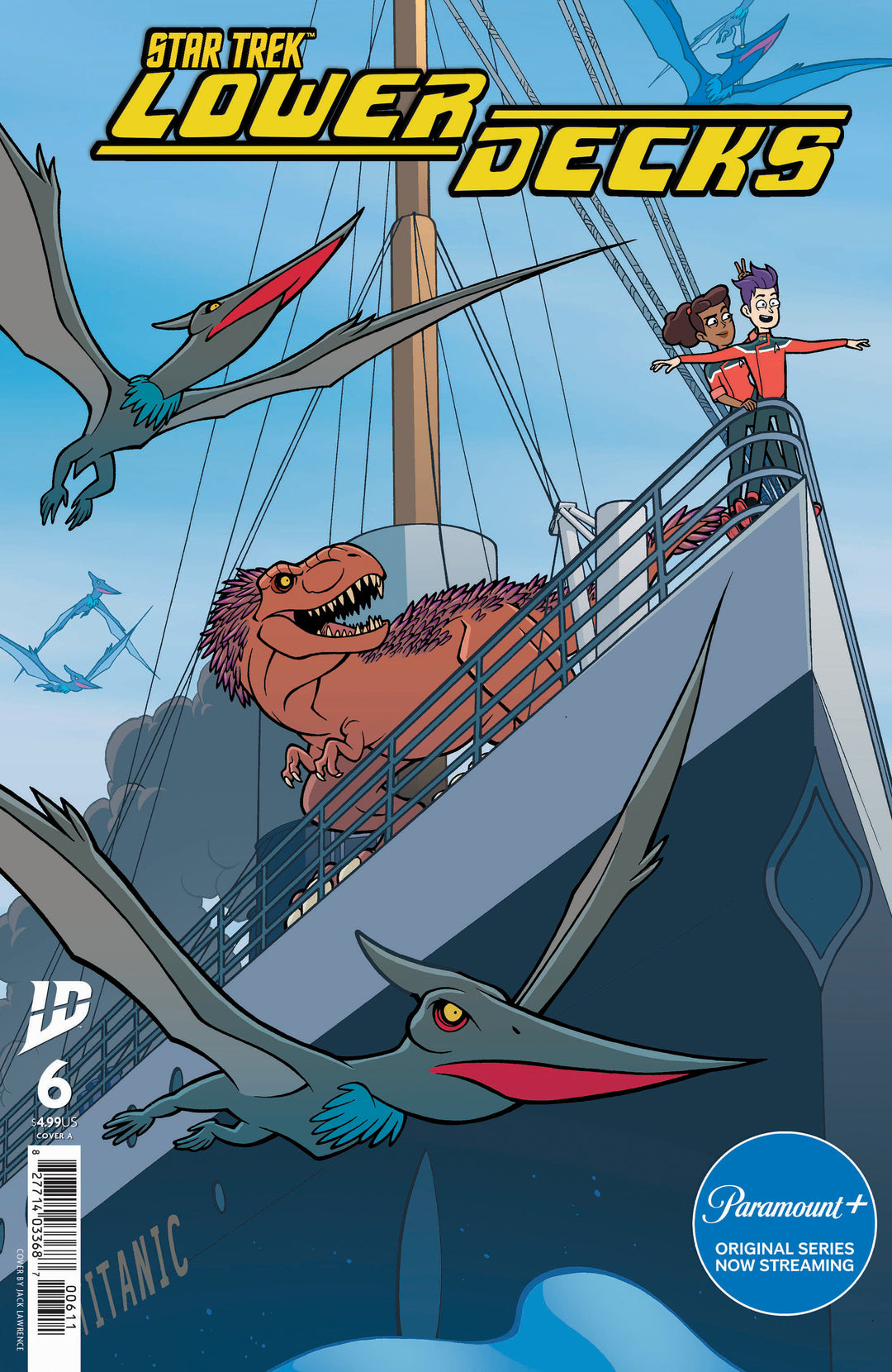 Star Trek Lower Decks #6 Cover A Lawrence