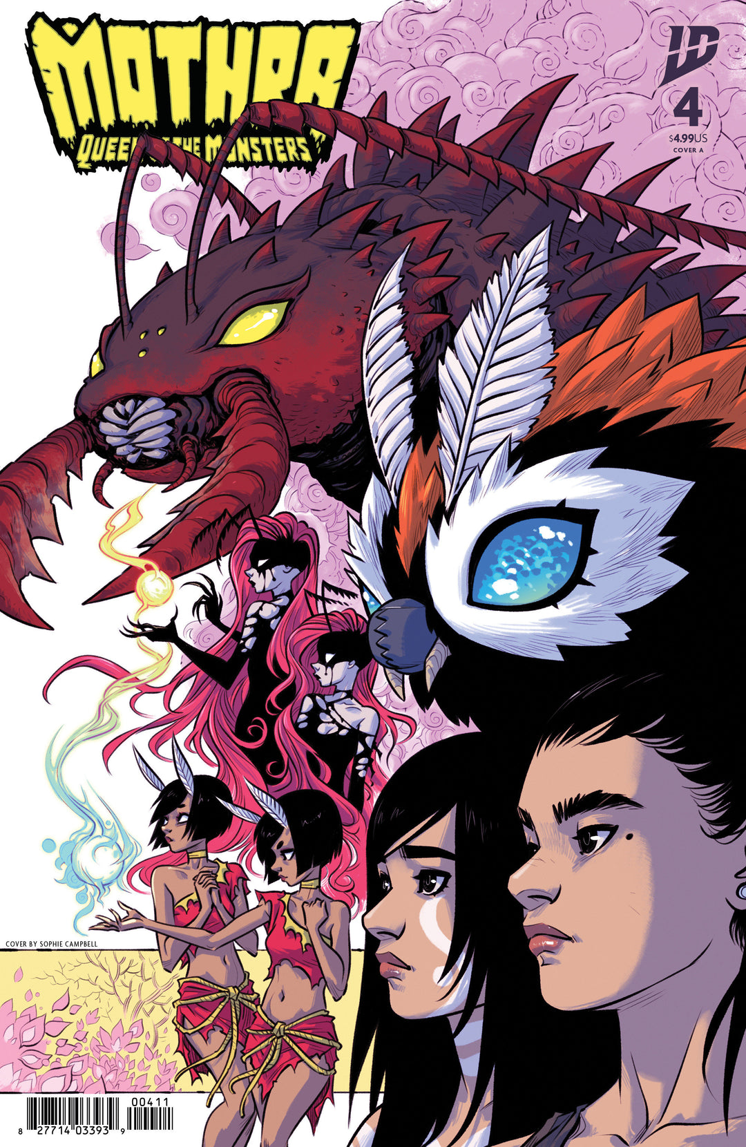 Mothra Queen Of The Monsters #4 Cover A Campbell