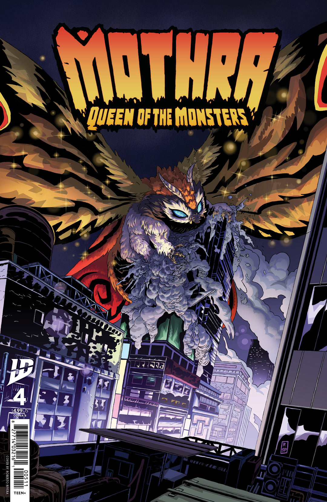 Mothra Queen Of The Monsters #4 Cover B Rivera