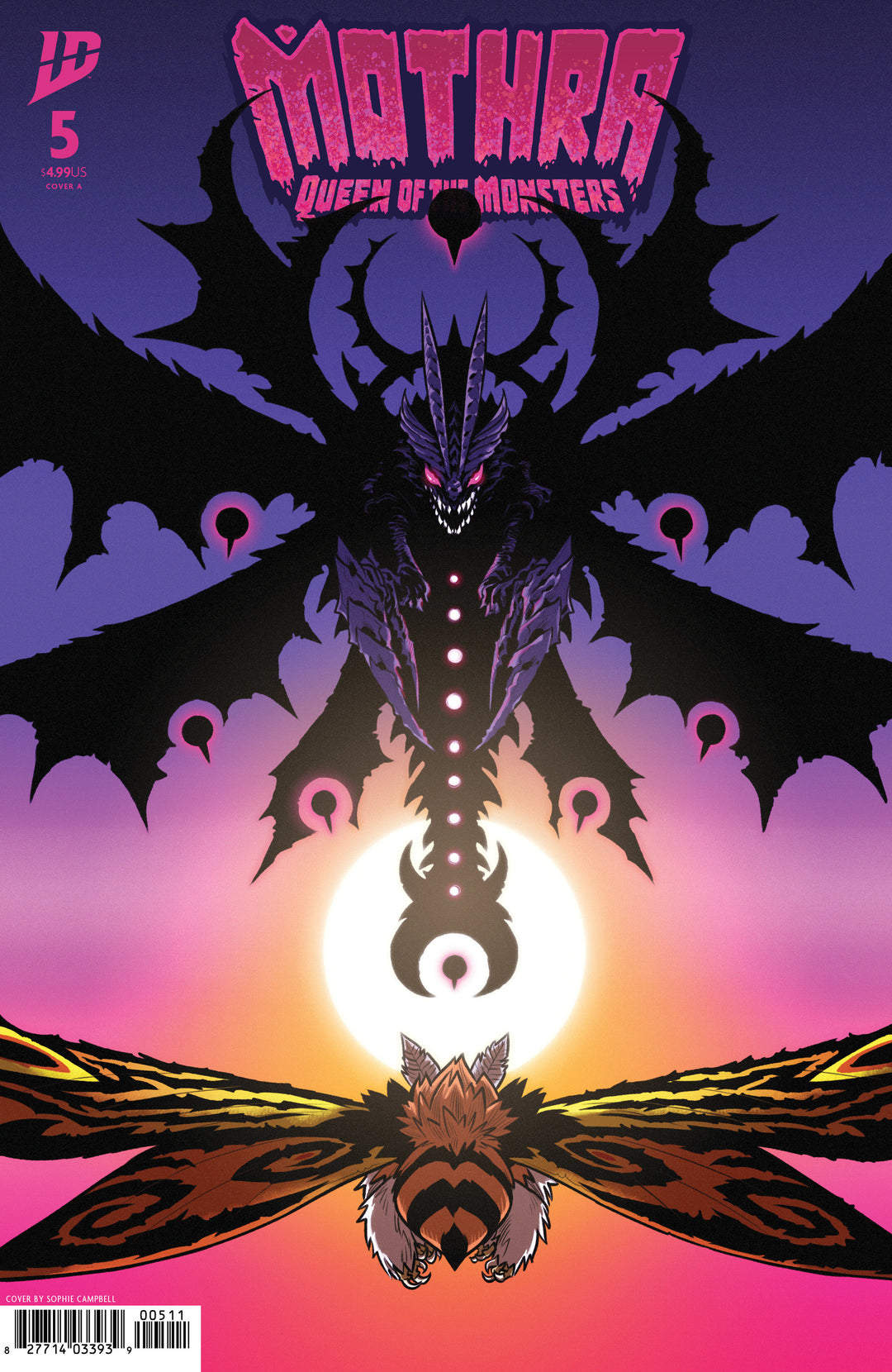 Mothra Queen Of The Monsters #5 Cover A Campbell