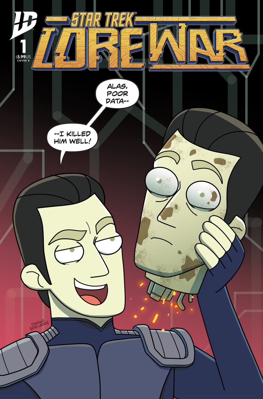Star Trek Lore War #1 Cover B Fenoglio
