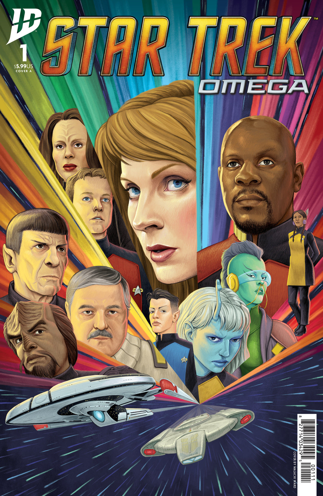 Star Trek Omega Cover A Ward