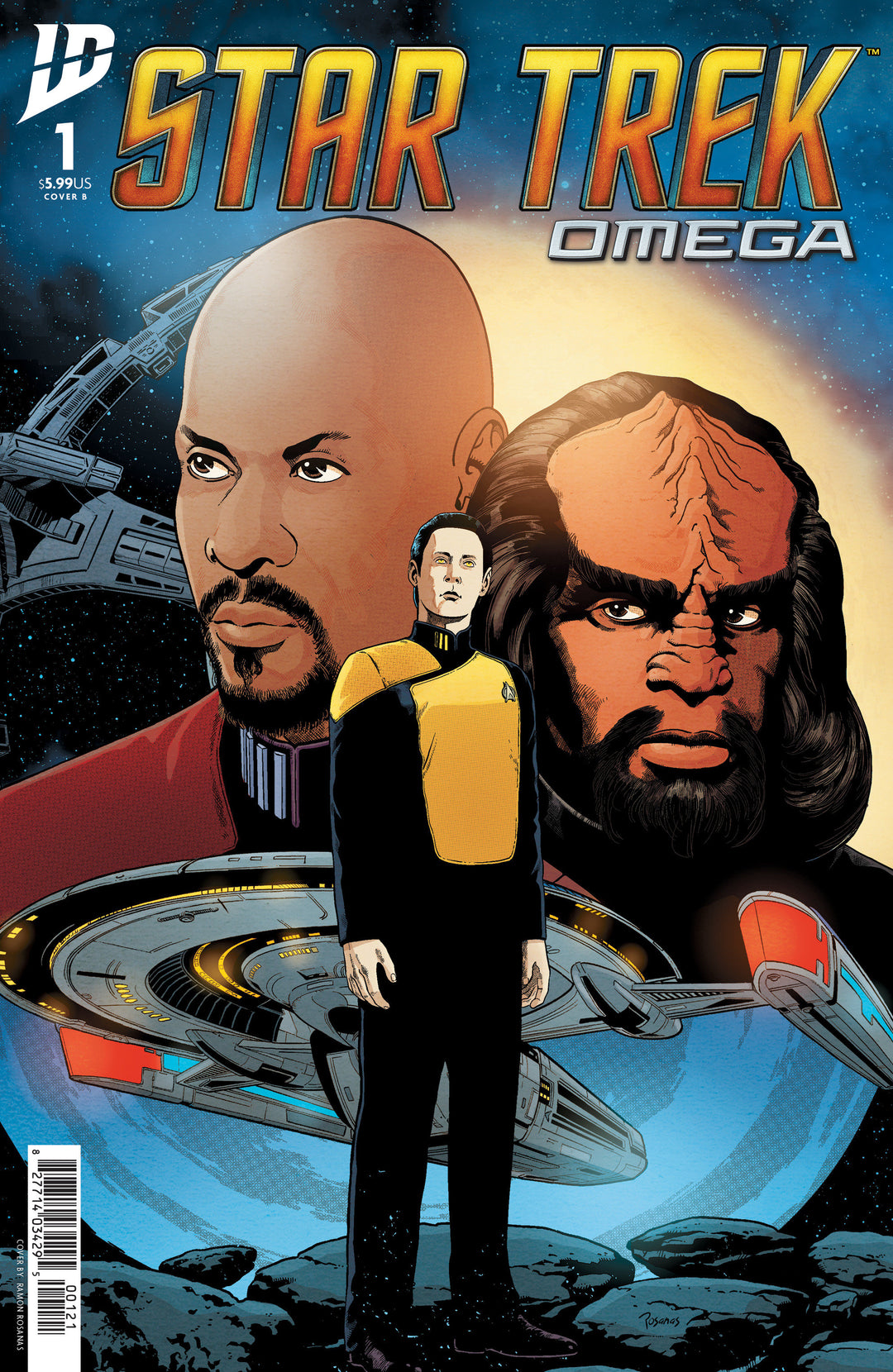 Star Trek Omega Cover B Rosanas