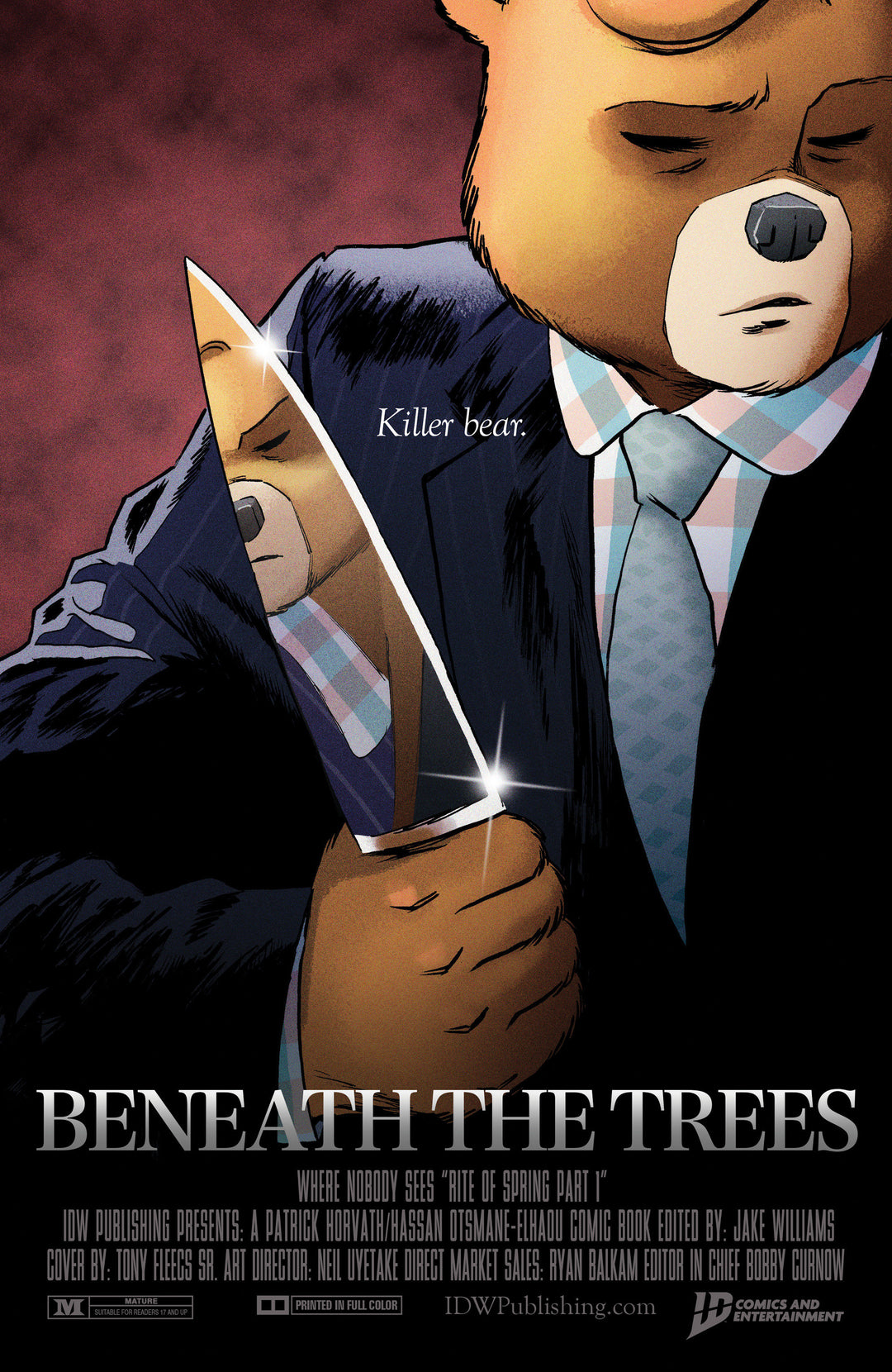 Beneath The Trees Where Nobody Sees Rite Of Spring #1 Cover B Fleecs Movie Homage