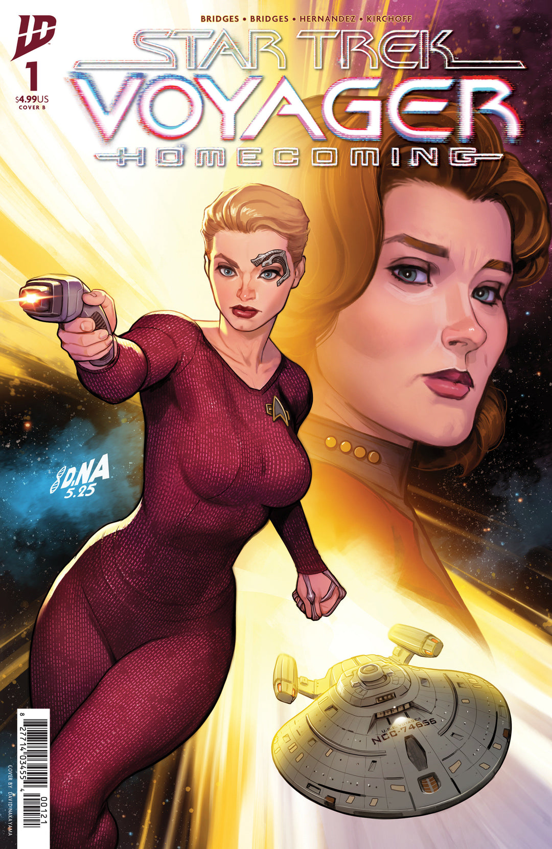 Star Trek Voyager Homecoming #1 Cover B Nakayama
