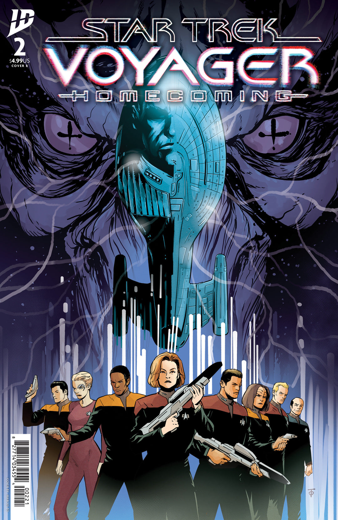 Star Trek Voyager Homecoming #2 Cover B To