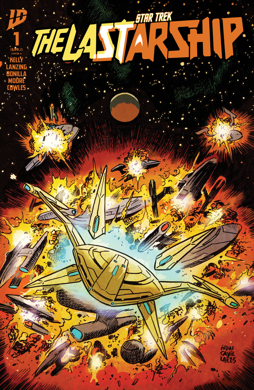 Star Trek Last Starship #1 Cover A Francavilla