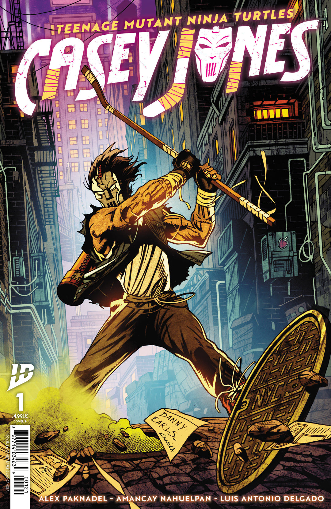 Teenage Mutant Ninja Turtles Casey Jones #1 Cover B Earls