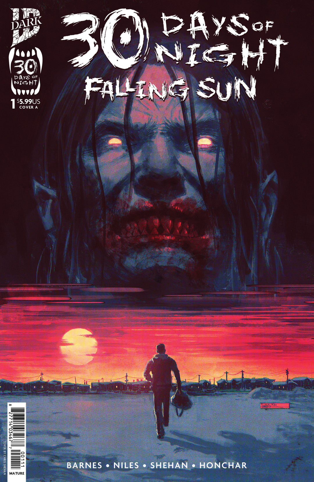 30 Days Of Night Falling Sun #1 Cover A Shehan