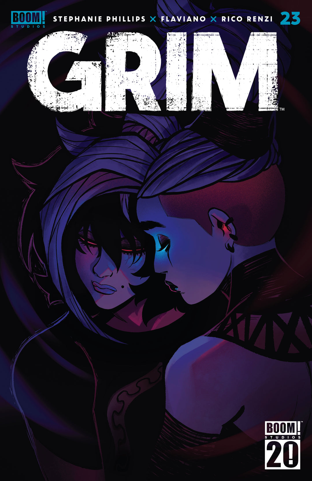 Grim #23 Cover A Main Flaviano