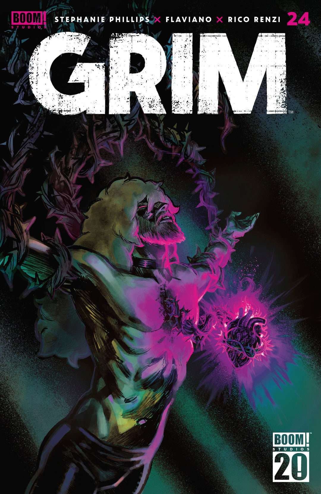 Grim #24 Cover A Flaviano