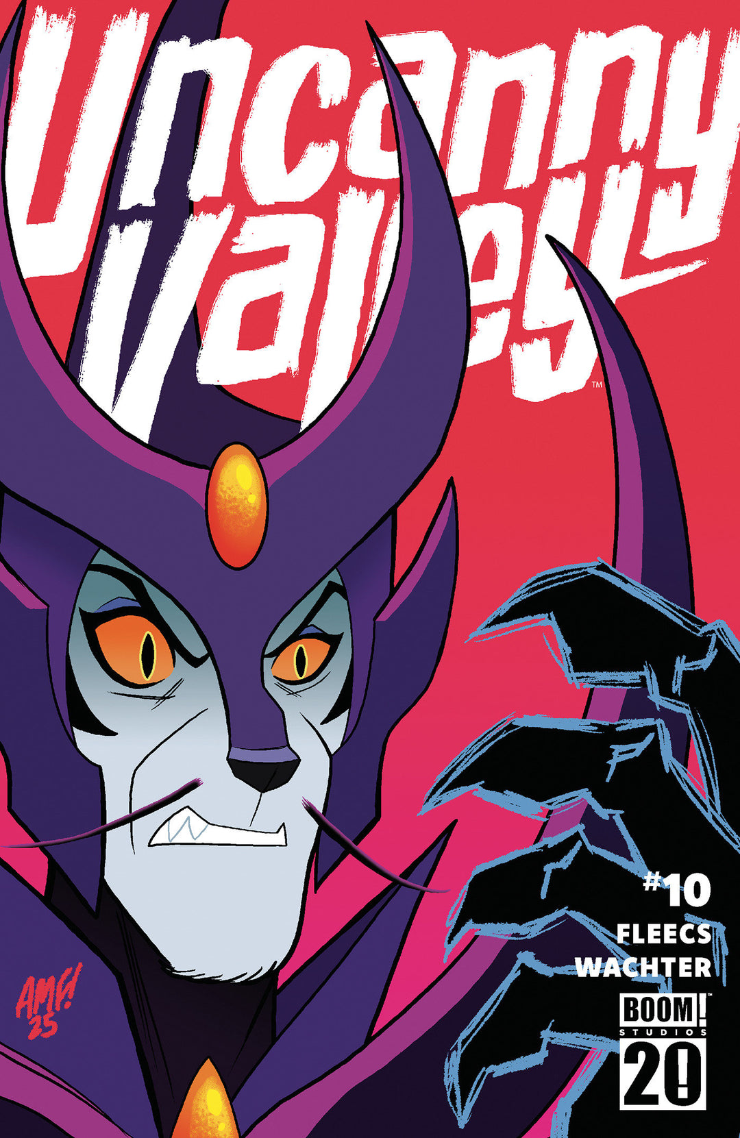 Uncanny Valley #10 Cover B Variant Fleecs