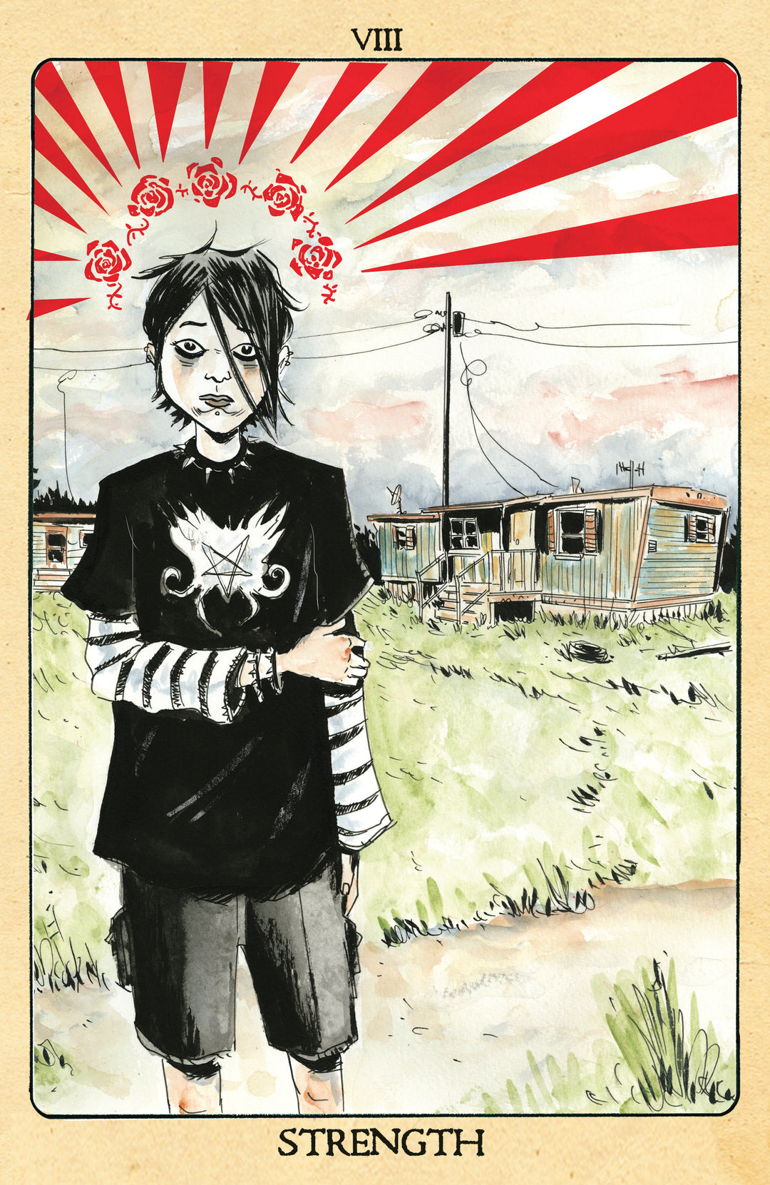 Minor Arcana #8 Cover D 1 in 10 Tarot Card Variant