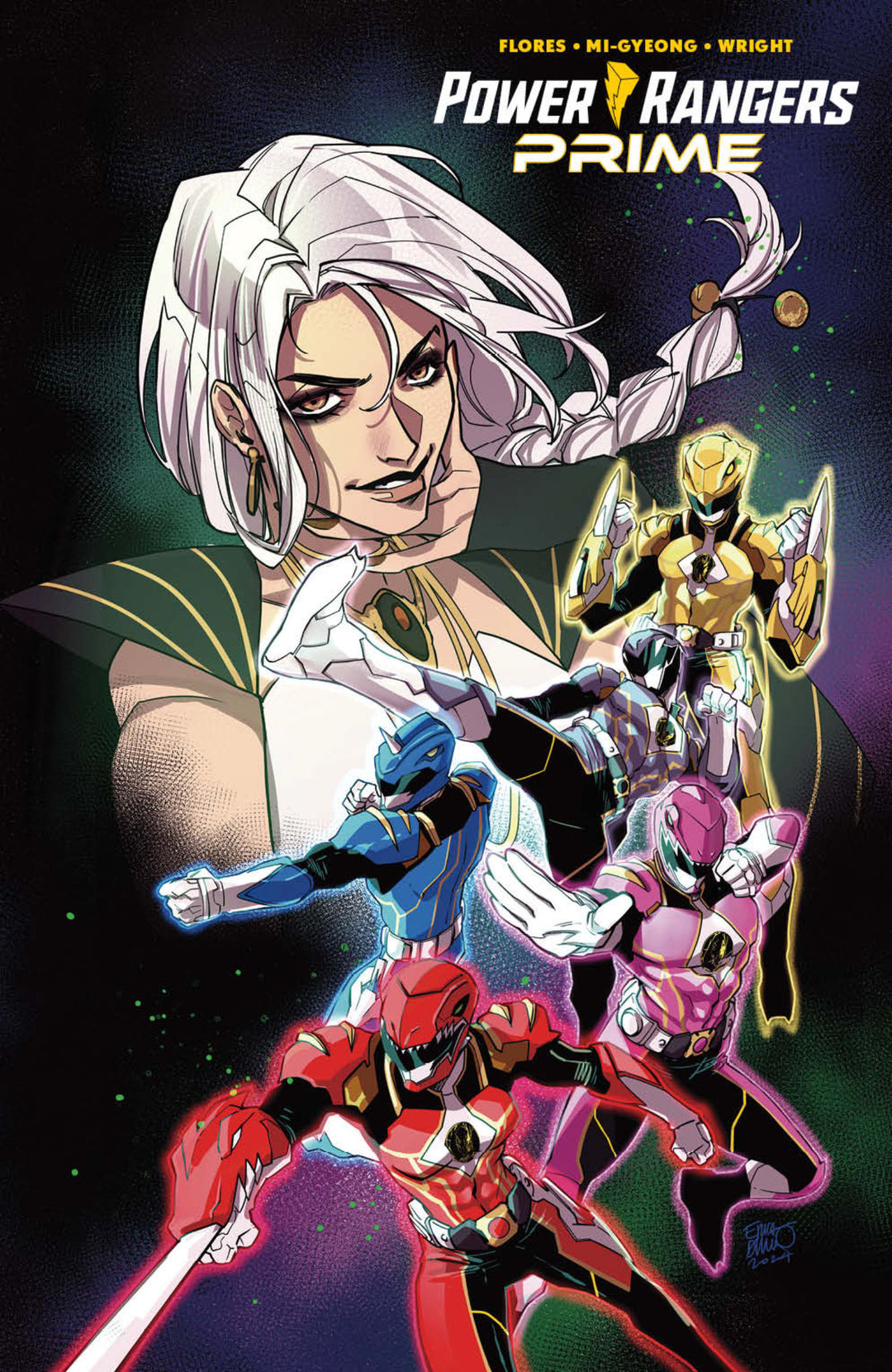 Power Rangers Prime #6 Cover H Foc Reveal Variant D'Urso