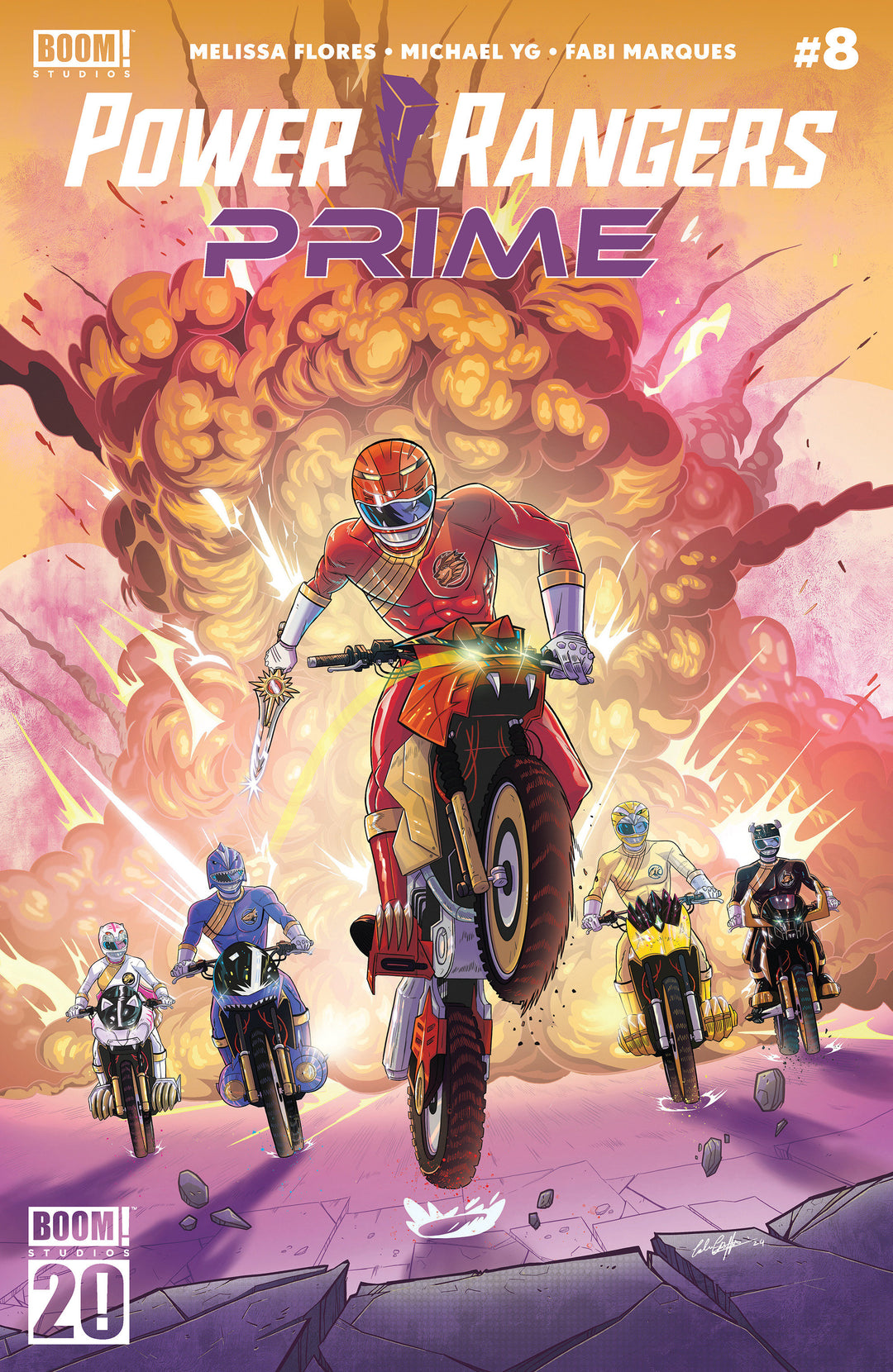 Power Rangers Prime #8 Cover B Griffin