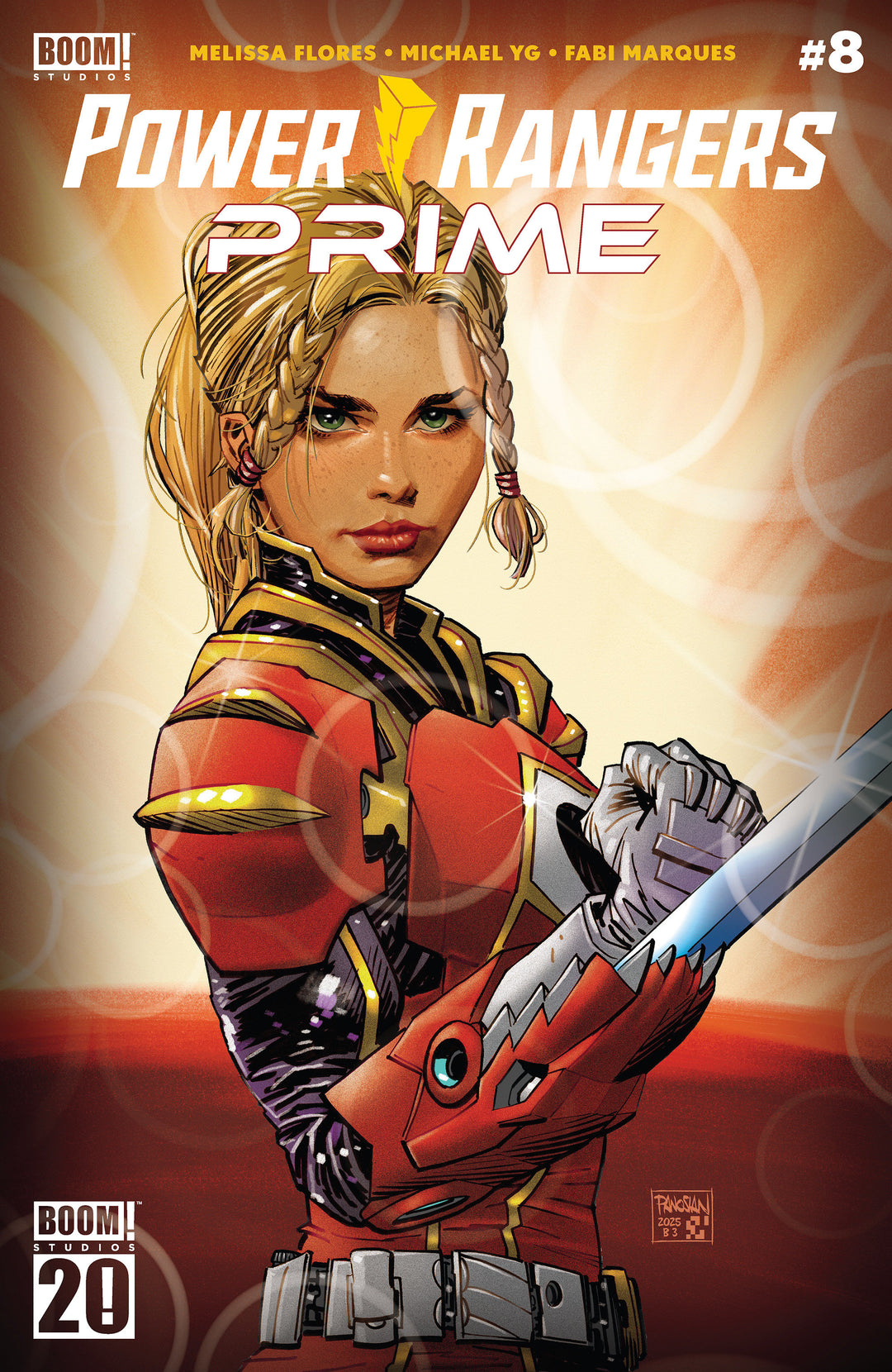 Power Rangers Prime #8 Cover C Boom 20th Anniversary Variant