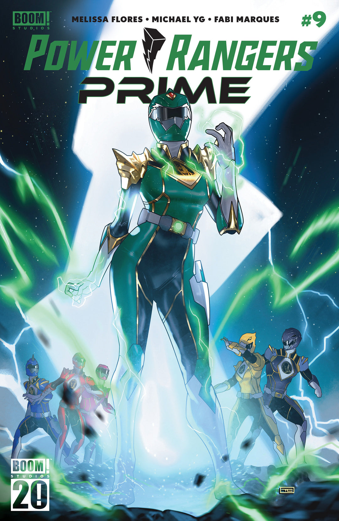 Power Rangers Prime #9 Cover A Clarke