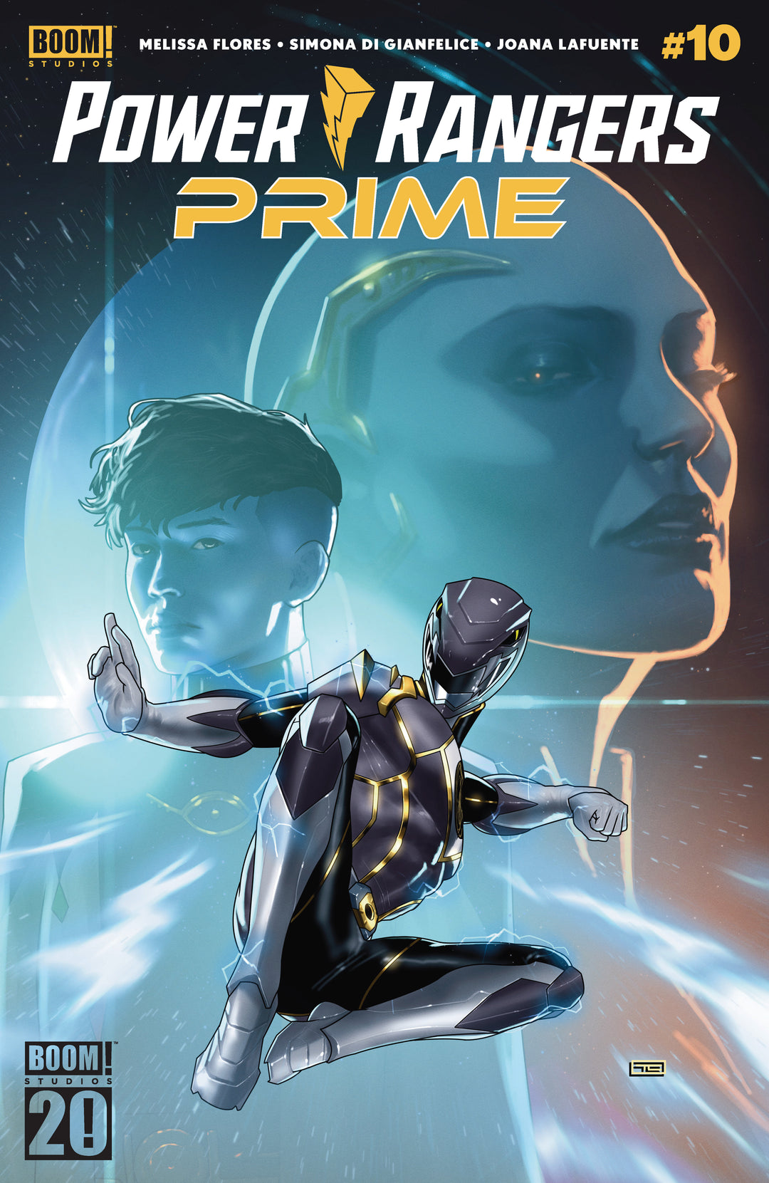 Power Rangers Prime #10 Cover A Clarke