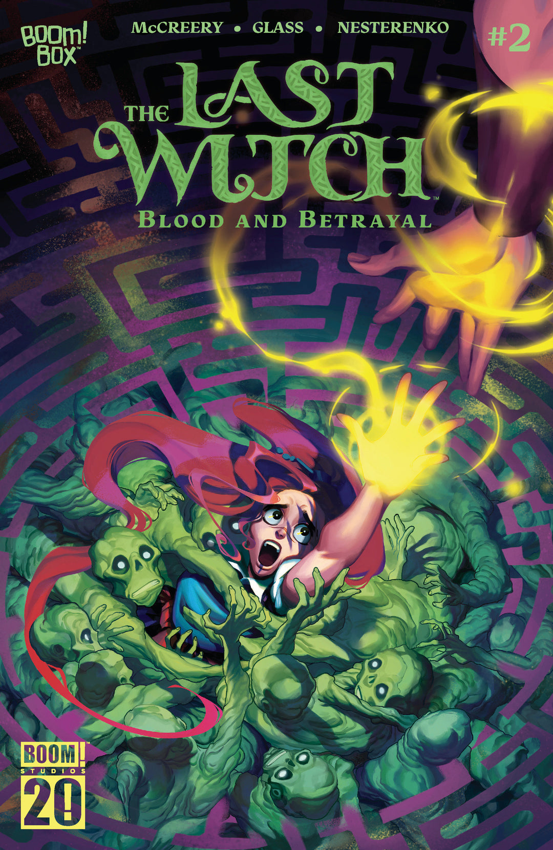 Last Witch Blood & Betrayal #2 Cover A Glass