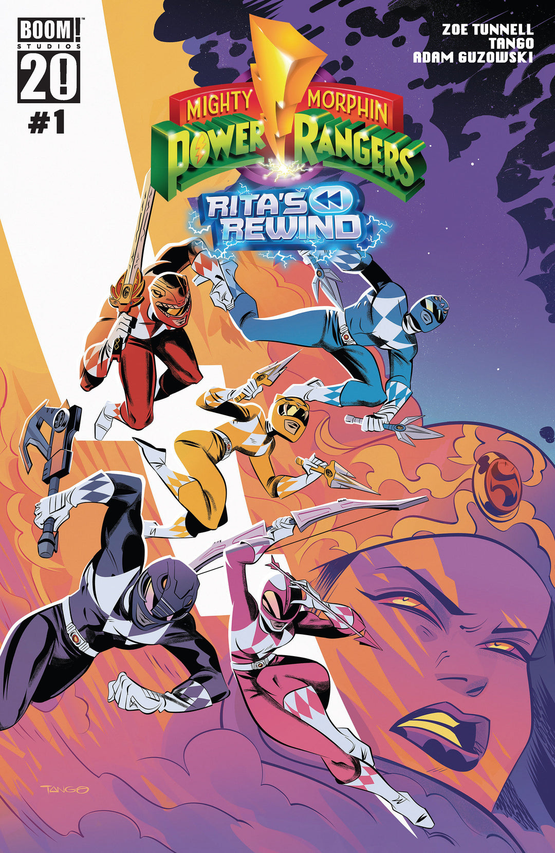 Mighty Morphin Power Rangers Ritas Rewind #1 Cover A Tango