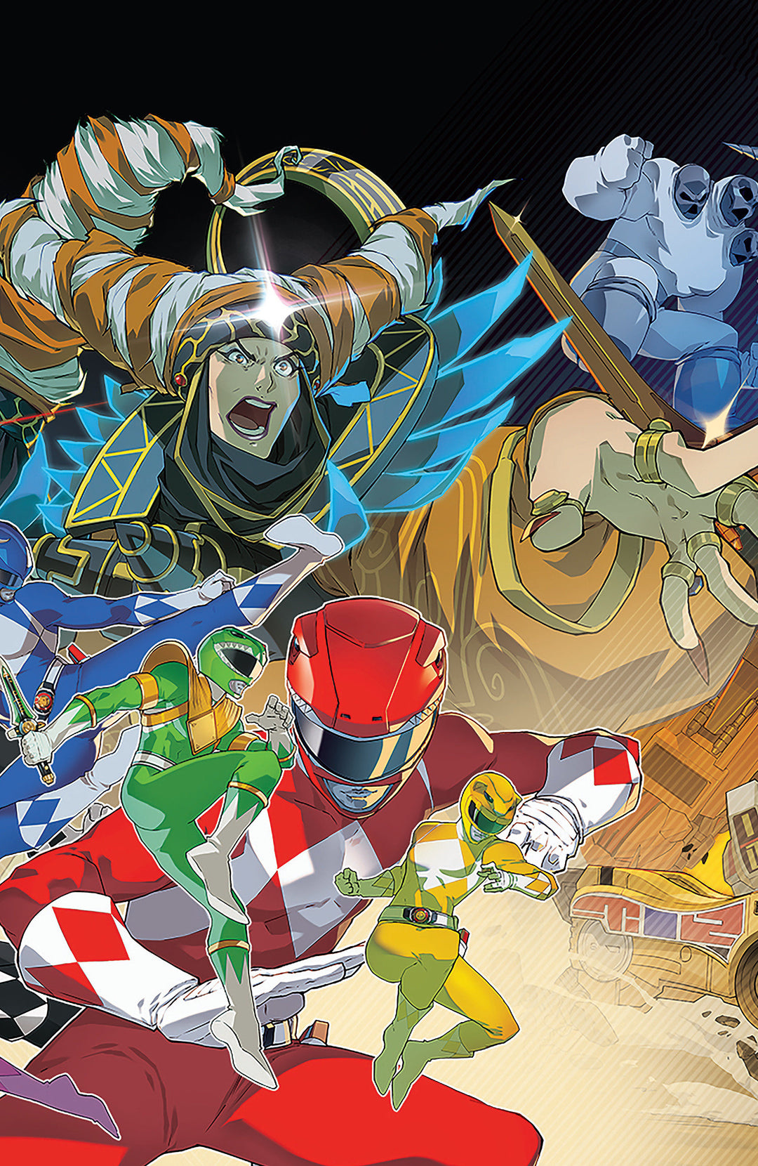 Mighty Morphin Power Rangers Ritas Rewind #1 Cover C Foil