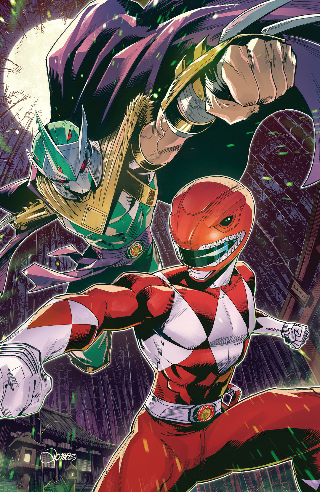 Mighty Morphin Power Rangers Teenage Mutant Ninja Turtles III #2 Cover D Foil