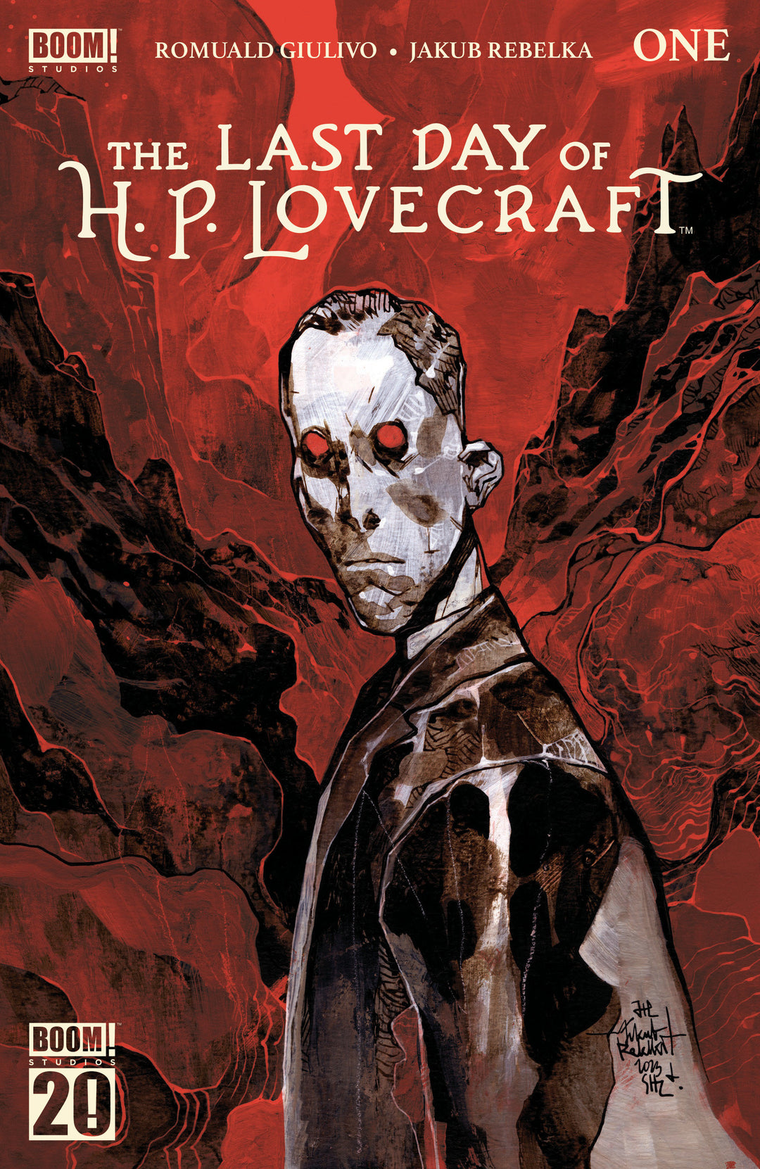 Last Day Of H.P. Lovecraft #1 Cover A Rebelka